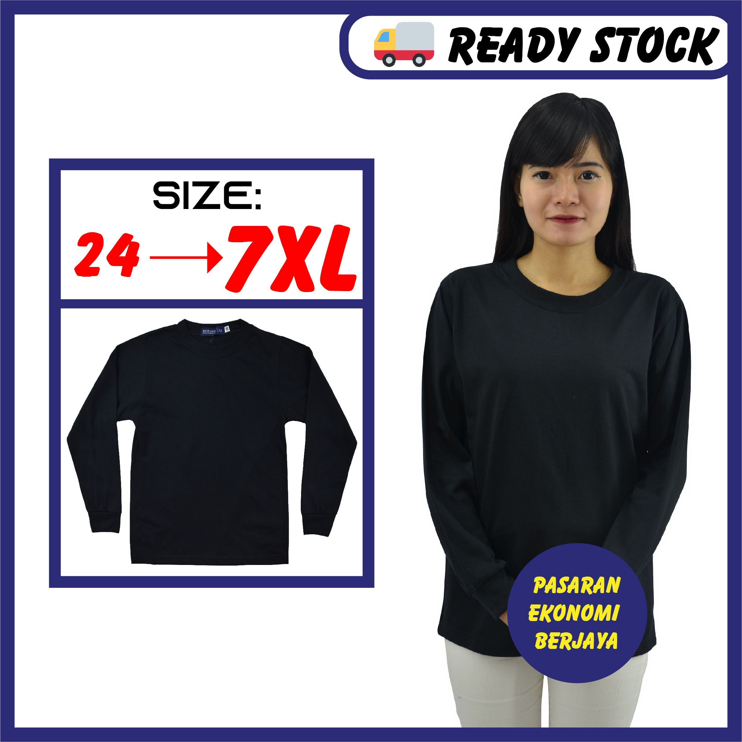Beli Black Tshirt Plain Pada Harga Terendah Lazada Com My