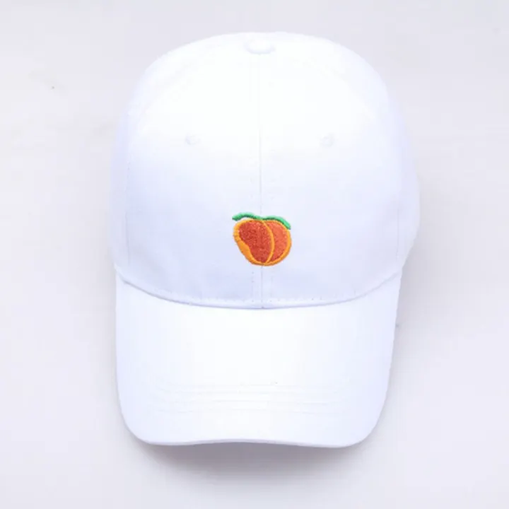 peach emoji hat