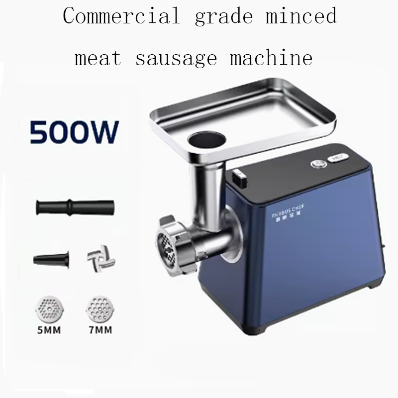 700W Electric Meat Grinder Chopper Sausage Stuffer Mincer Multifunction