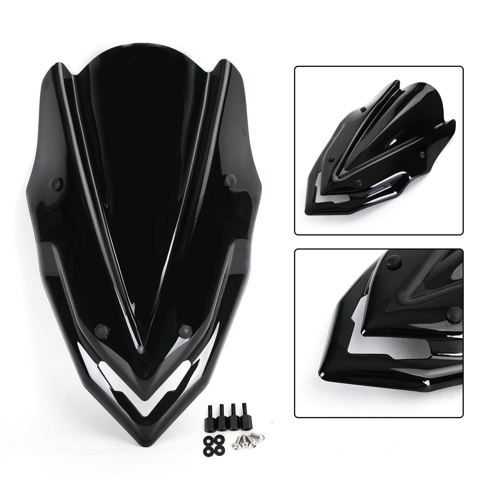 Areyourshop Windshield Windscreen Wind Shield Protector for KAWASAKI Z900 2017-2019