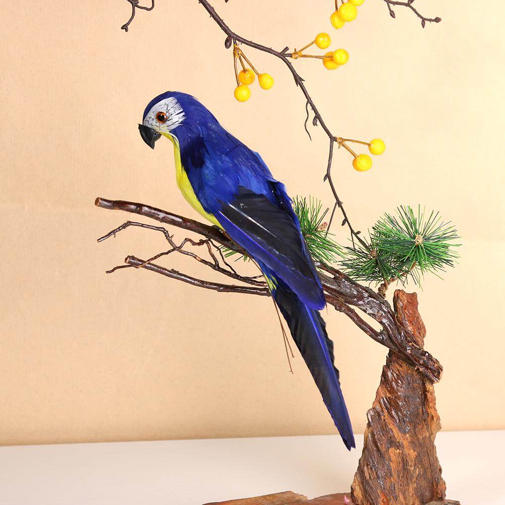 Creative Foam Feather Artificial Parrot Imitation Bird Model Home Ornament