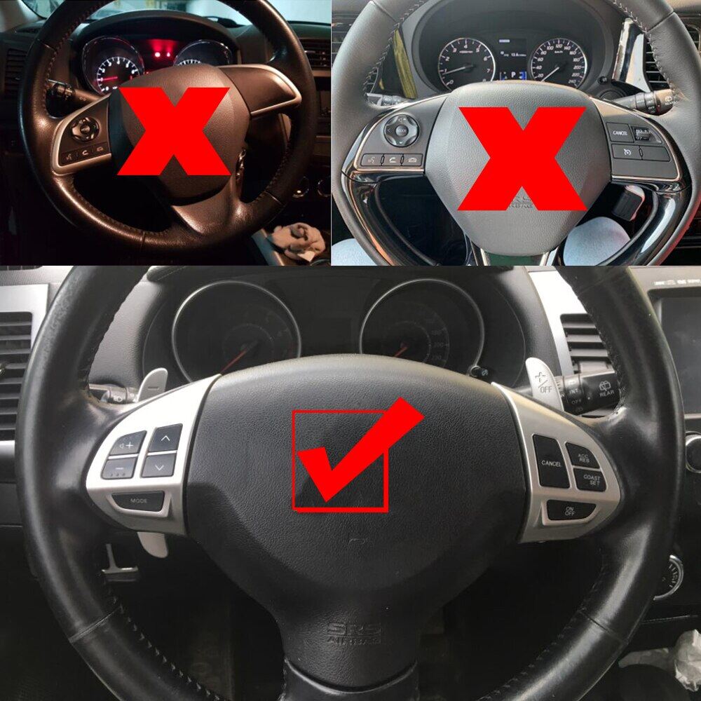 Công Tắc Vô Lăng Điều Khiển Hành Trình Điện Thoại Bluetooth Cho Mitsubishi Lancer EX 10 Lancer X Outlander ASX Colt Pajero Sport