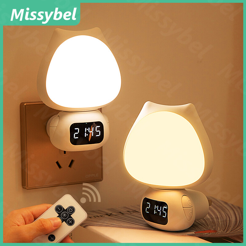 Đèn Ngủ Cắm Điện LED Đèn Chiếu Sáng Từ Xa Có Thể Điều Chỉnh Hai Mục Đích Đèn Ngủ Phòng Đèn Ngủ Hẹn Giờ Cho Con Bú Đầu Giường Đèn Ngủ Đẹp