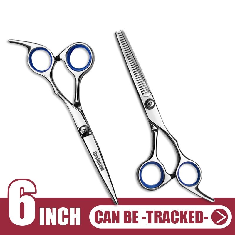 Hairdressing Cutting 6/5.5 Inch Hair Professional Barber Cutting Thinning Styling Tool Hairdressing Shear