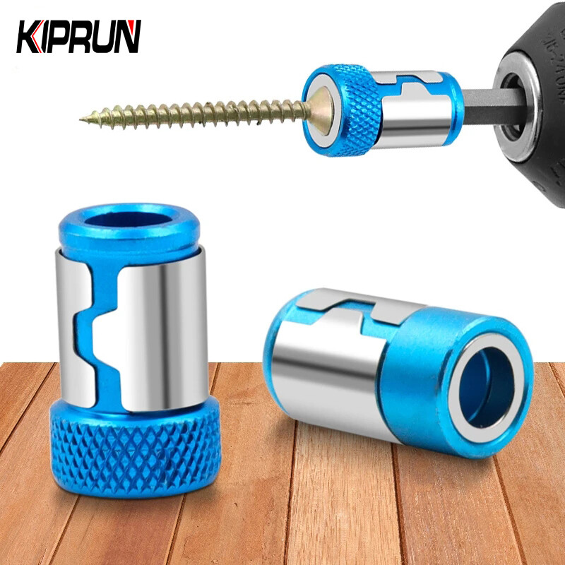 [Ready stock] KIPRUN 6.35mm Screwdriver Magnetic Ring Alloy Electric Magnetic Ring Screwdriver Bits Anti-Corrosion Strong Magnetizer Phillips drill bit Magnetic Ring