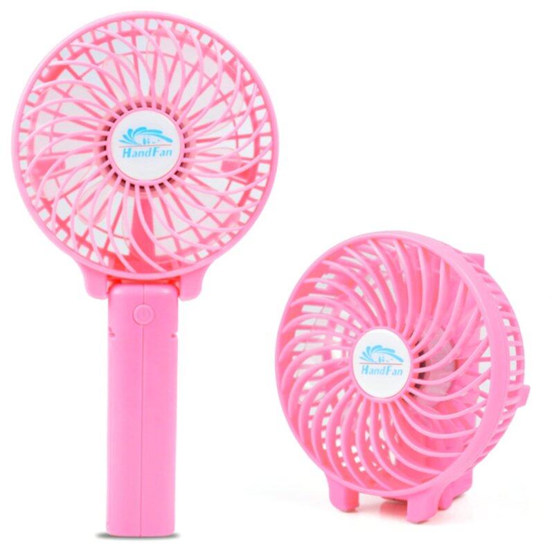 Hot Deals New Mini 3 Gear Speed USB Handheld Batery Rechargeable Multifunctional Fan Singapore