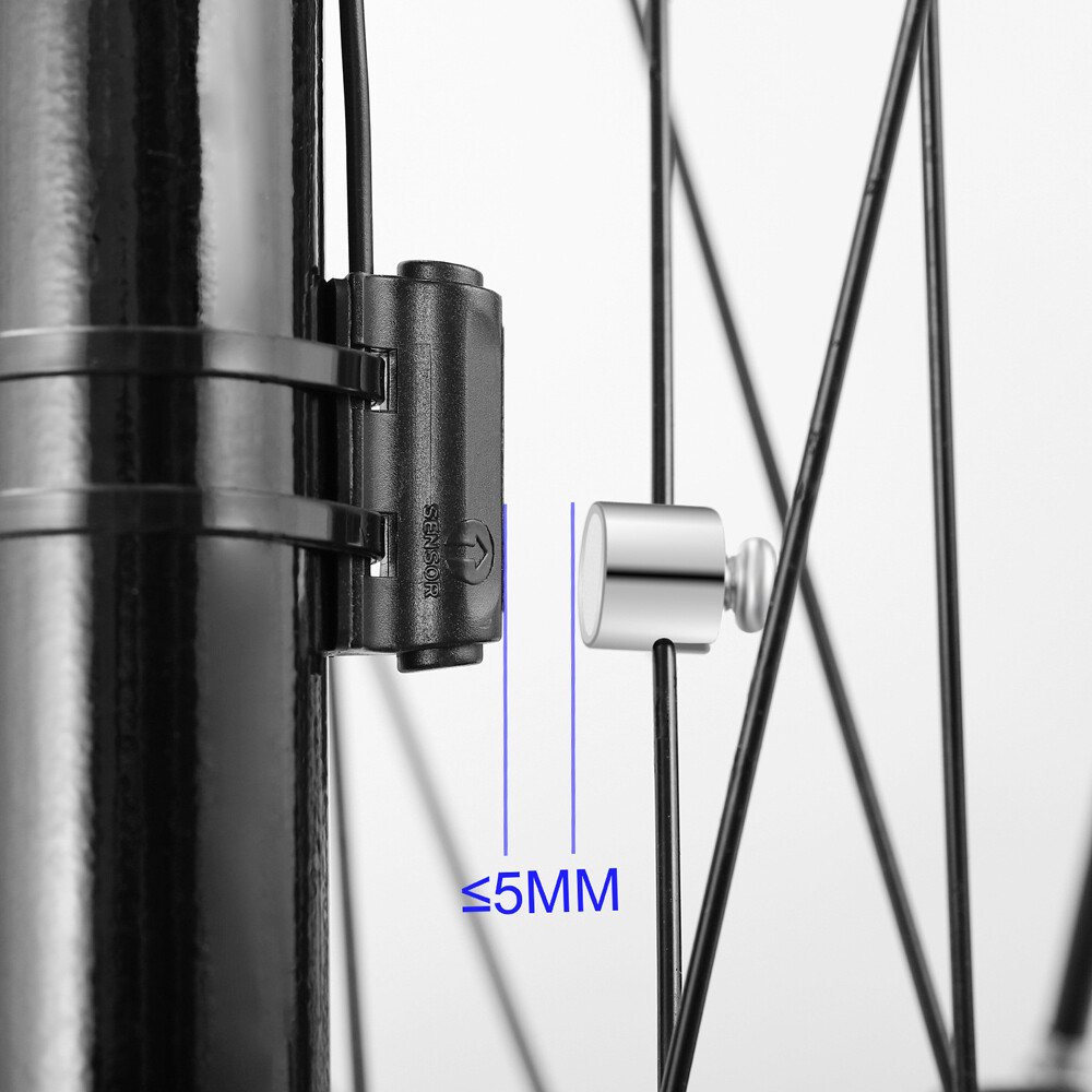 Tomshoo Có Dây máy tính Xe Đạp kỹ thuật số LED Đồng hồ đo tốc độ cho xe đạp Màn Hình Cảm Ứng Đi Xe Đạp máy tính chống thấm nước Với Đèn Nền Cho xe đạp đường núi