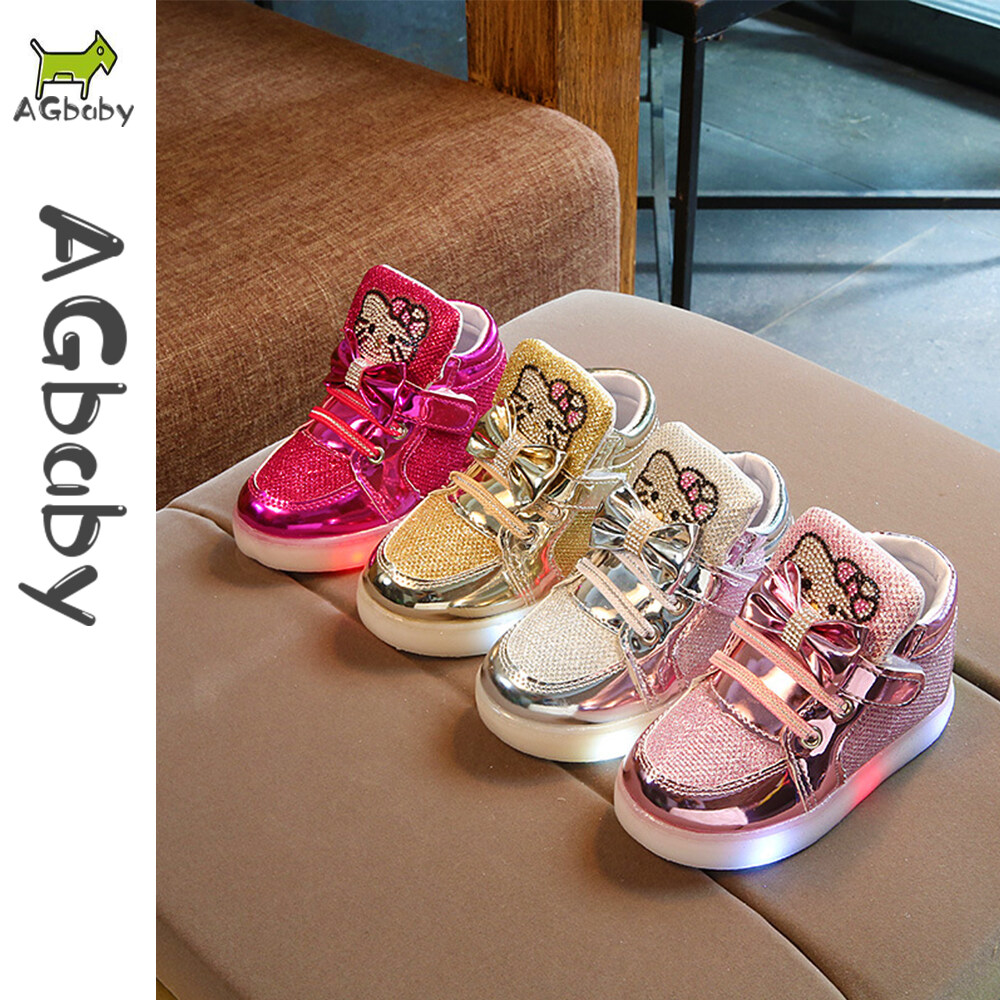 Girls clearance kitty shoes