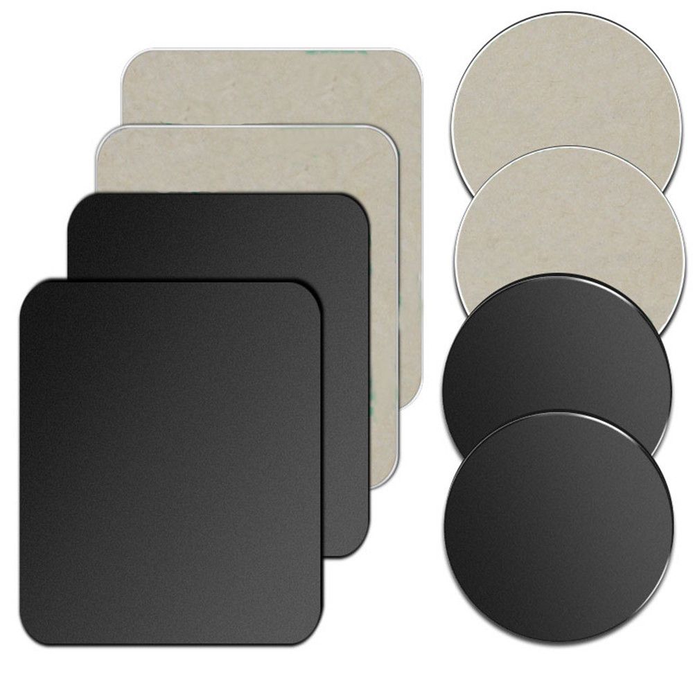 2pcs/4pcs Magnetic iron plate Metal Plate Disk For Magnet iron Sheet Sticker For Magnetic Mobile Phone Holder Car Stand Mount