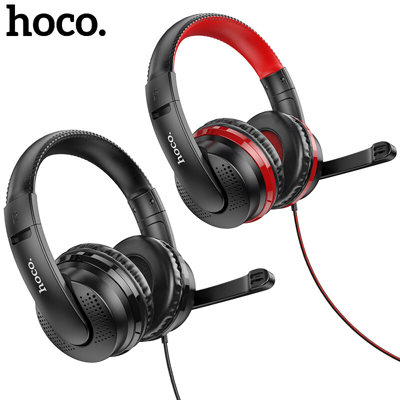 HOCO W103 Headset Headphone Wired Game Headset High-Quality with Mic
