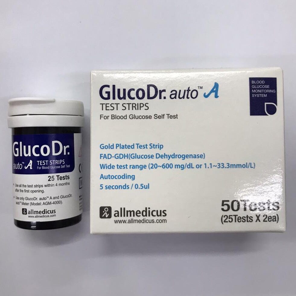 GLUCO DR.AUTO TEST 50s STRIPS Lazada