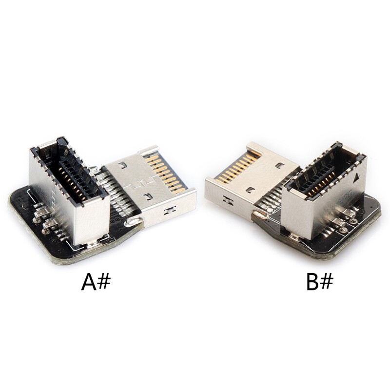 Bộ Chuyển Đổi Đầu Nối Bo Mạch Chủ Bộ Chuyển Đổi Cáp Mở Rộng USB3.0 3.1 Gen2 USB-E Type-C Sang 19/20Pin Tích Hợp Cho Bo Mạch Chủ