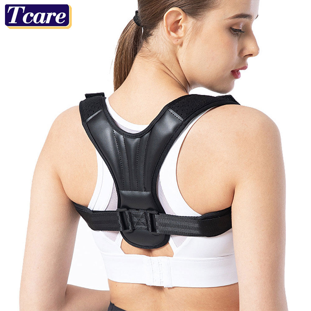 1 PCS Sports Back Support, Posture Corrector Belt for Women and Men, Back Straightener Posture Corrector, Back Brace for Women Posture Corrector, Adjustable Back Straightener Support, Providing Pain Relief from Neck, Back & Shoulder Under Clothes