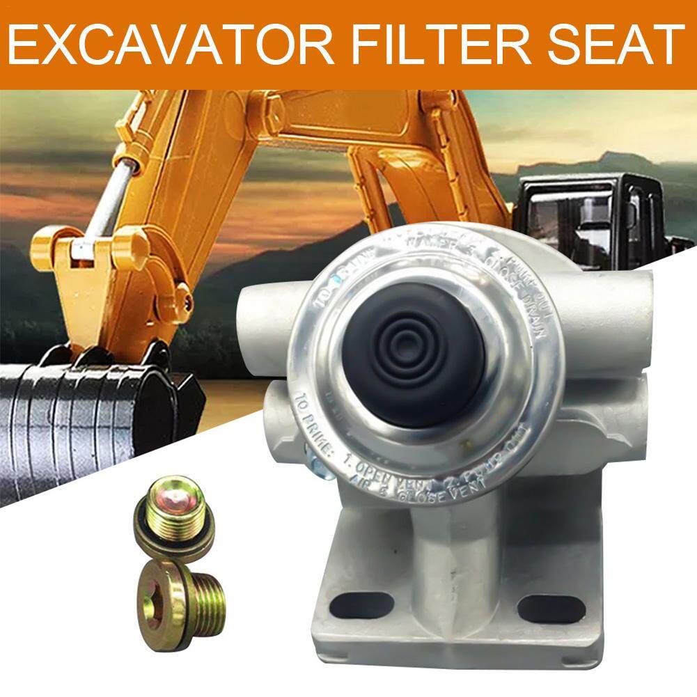 Excavator Dieselตะแกรงกรองปั๊มมือวาล์วที่นั่งอลูมิเนียมExcavatorอุปกรณ์เสริมสำหรับVolvo R90P EC210