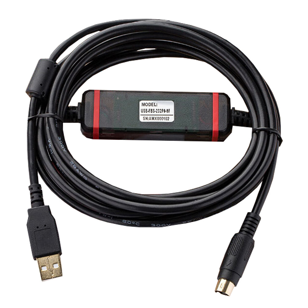 USB-FBS-232P0-9F Programming Cable for Fatek FBS FB1Z B1 Series PLC ...