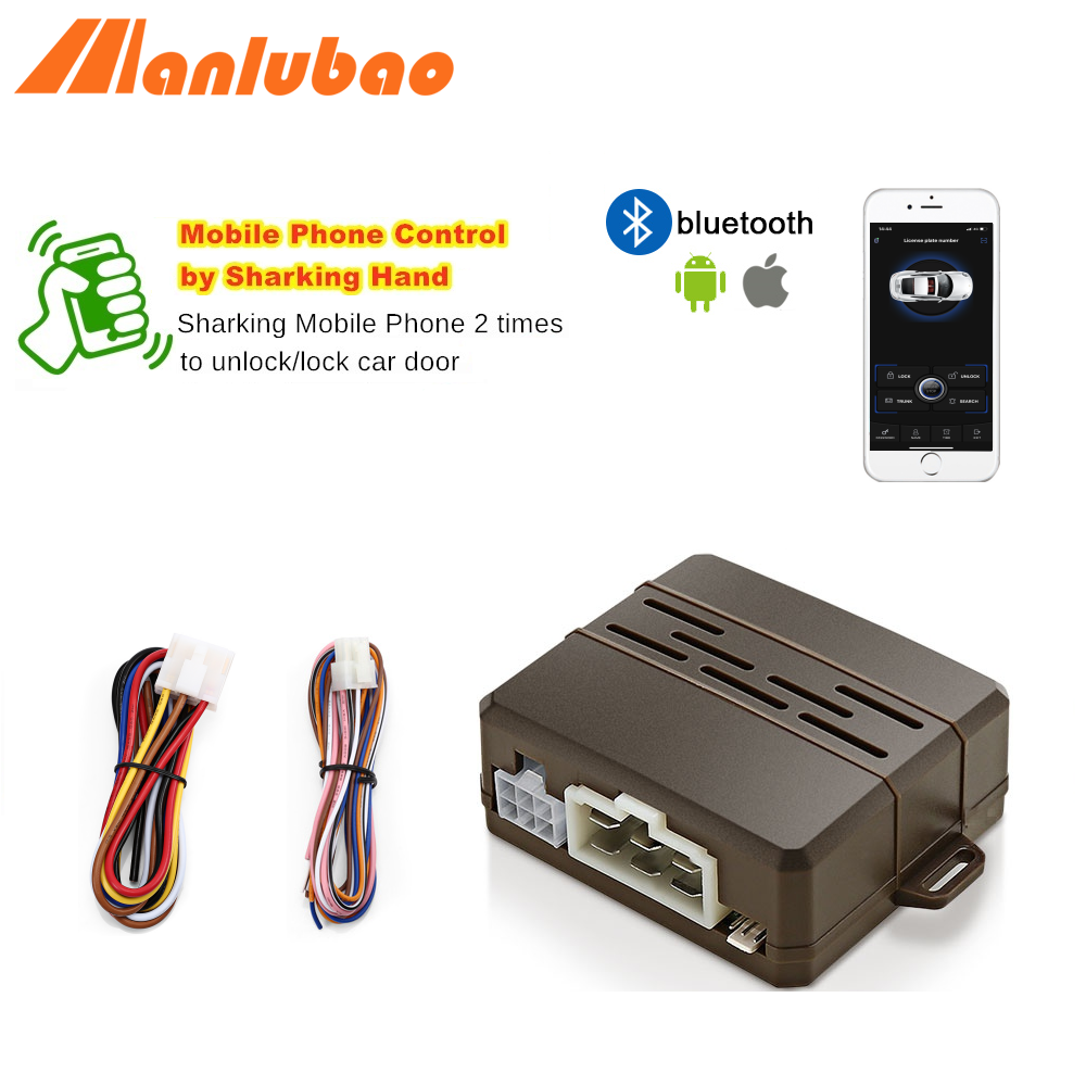 Manlubao G2-A Smartphone control APPPush Start Button Remote Kit Engine Start Stop Remote Start Starter