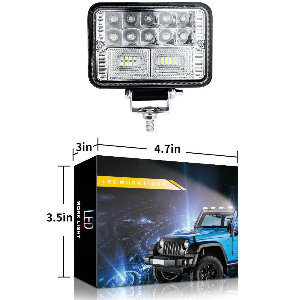 Car Trucks LED Work Light 6000K White 12V 24V Auto Super Bright Headlight Bulbs