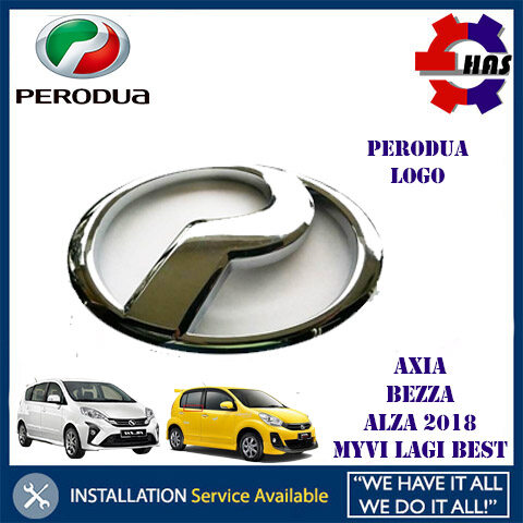 Perodua Alza 2018 Myvi Lagi Best Axia Bezza Original Emblem Logo Lazada
