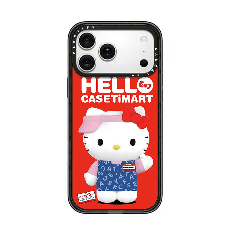 CASETIFY HELLO KITTY iPhoneケース　17Pro Max CASETiFY x Sanrio characters Mirror Case with Magsafe for iPhone