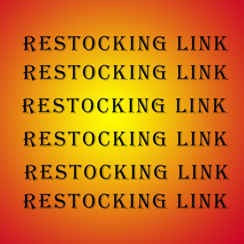 Replenishment link (Do not restock, do not buy, or it will not be shipped.)