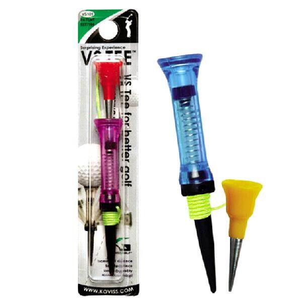 South Korea KOVISS golf tee spring lash tee VS101 nail golf tee two packages