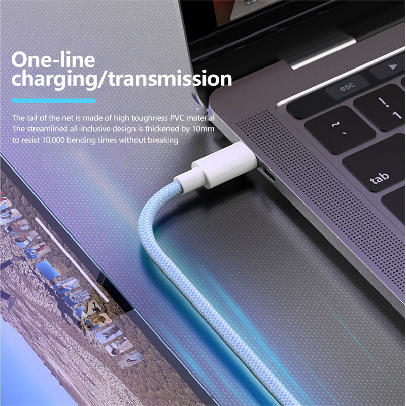 Cáp Sạc Nhanh PD 20W Tương Thích Với IPhone Cáp Sạc Type C Đến 8 Chân Tương Thích Với IPhone 13 Pro Max Dây Dữ Liệu USB C 1M