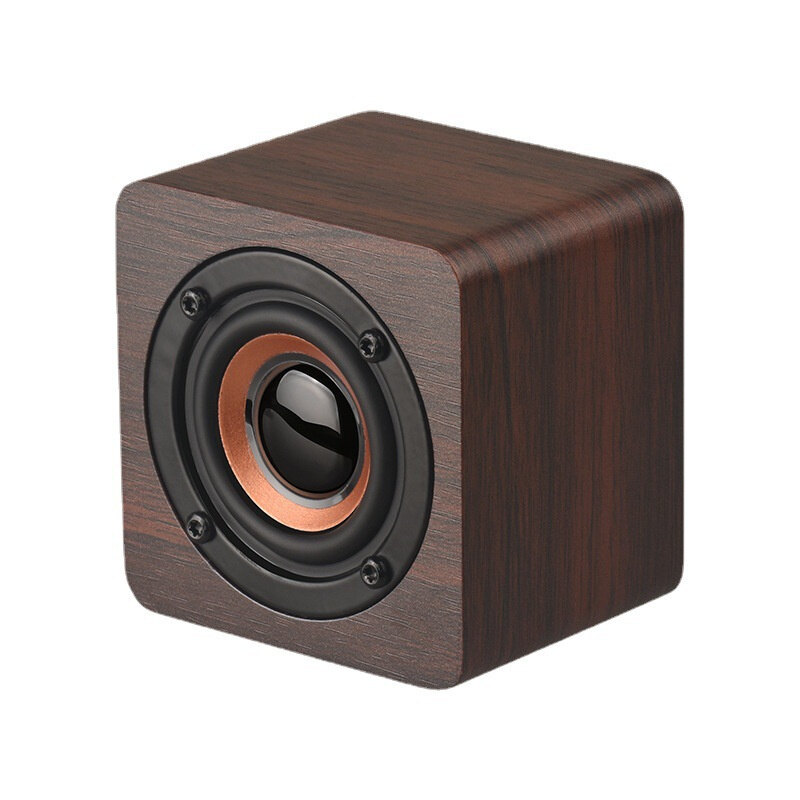 Mini Portable Wooden Bluetooth Speaker Subwoofer for Smartphone Tablet Laptop Wireless Bluetooth Speaker for Mobile Phone