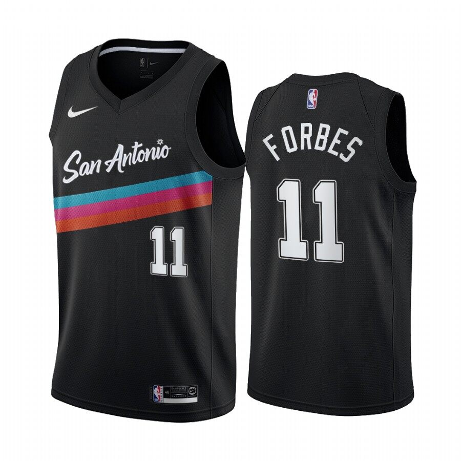 spurs jersey black