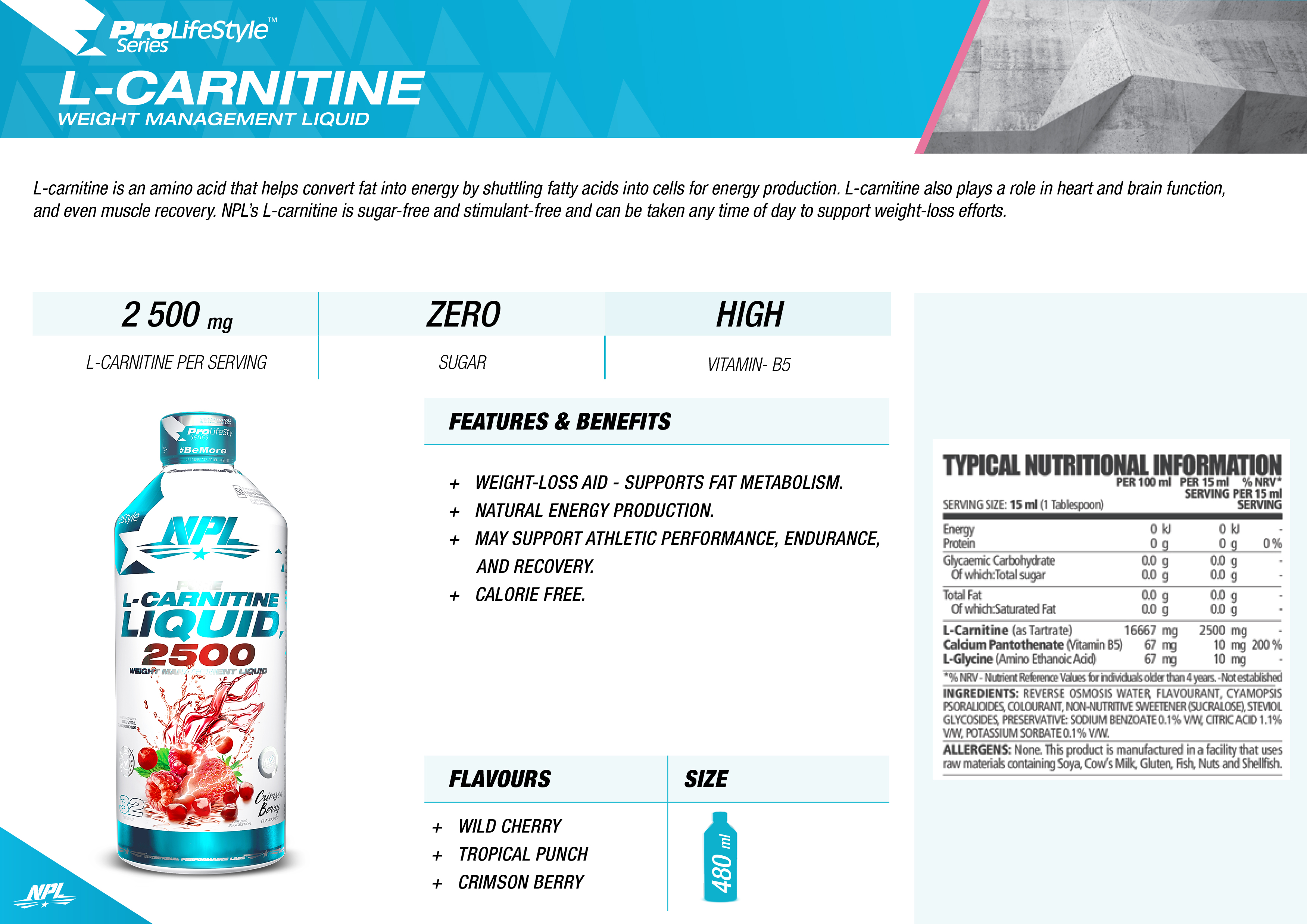 npl l carnitine L-CARNITINE LIQUID 2500  Powerful Supplements Ltd Nutrex L-Carnitine 3000 Liquid Energy