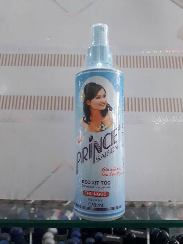 Keo xịt tóc prince sài gòn thu ngọc 270ml