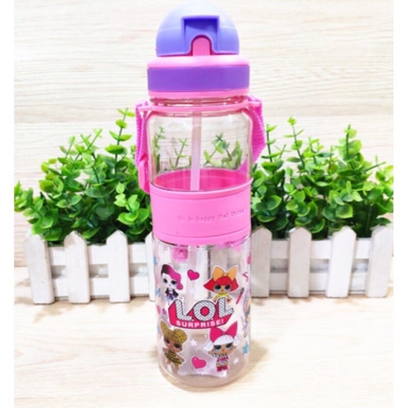 500ml BPA Free Kids School Water Bottle PPSU Straw Cup Cartoon Design ...