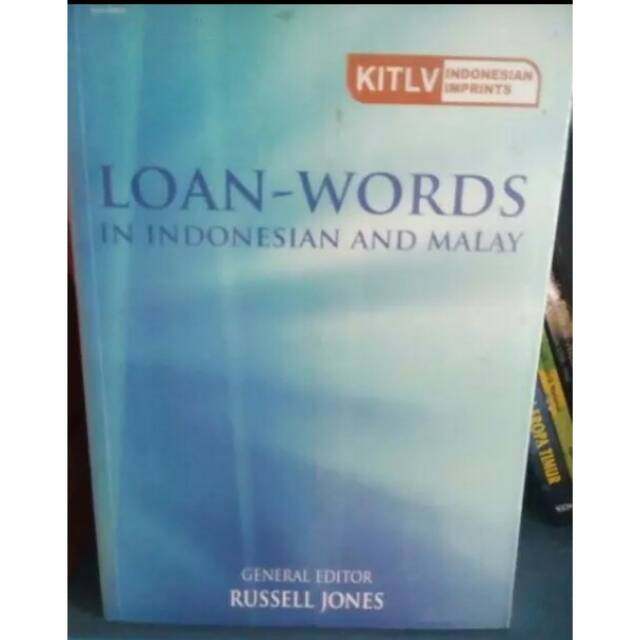 LoanWords in Indonesian and malay General Russel Jones Lazada