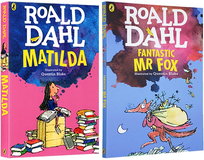 Original and genuine English Roald Dahl: Matilda Matilda, fantastic Mr ...