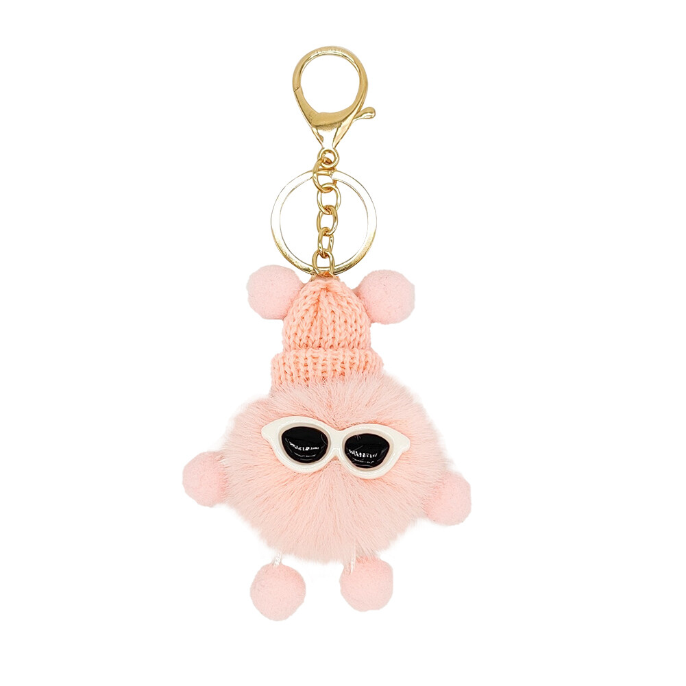 Imitation Rex Rabbit Hair Small Briquettes Ins Elf Cute Plush Doll Briquettes Pendant Keychain