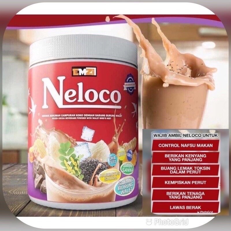 PROMO‼️ NELOCO MINUMAN CAMPURAN KOKO & BAHAN2 TERBAIK bantu DIET ...