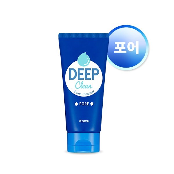 [A'pieu] làm sạch sâu Sữa rửa mặt dạng bọt 130ml
