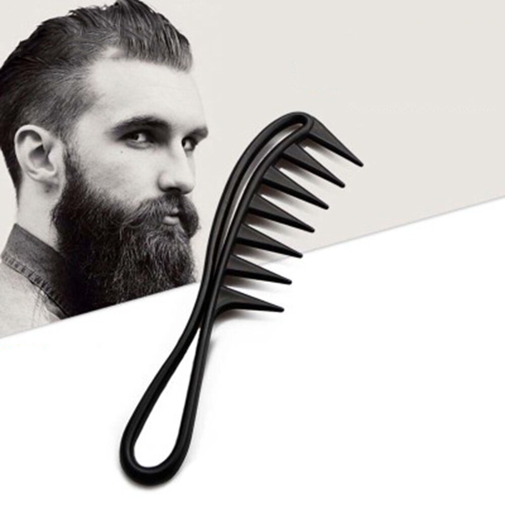 Detangler dụng cụ salon làm tóc Cá Mập Lược răng to massage