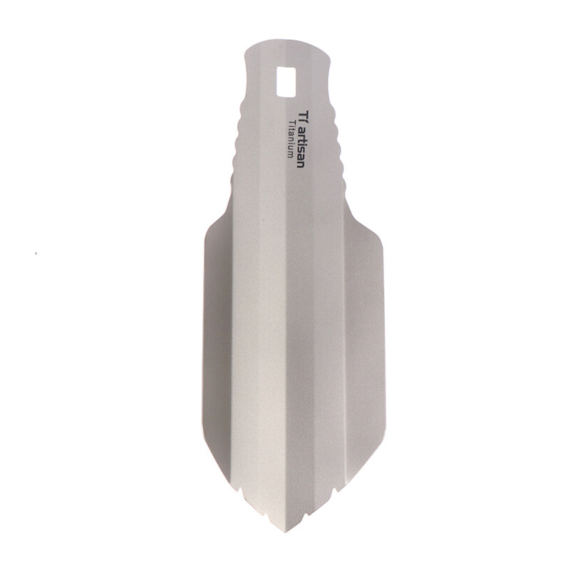 Pure Titanium Ultralight Backpacking Potty Trowel Outdoor Compact Poop