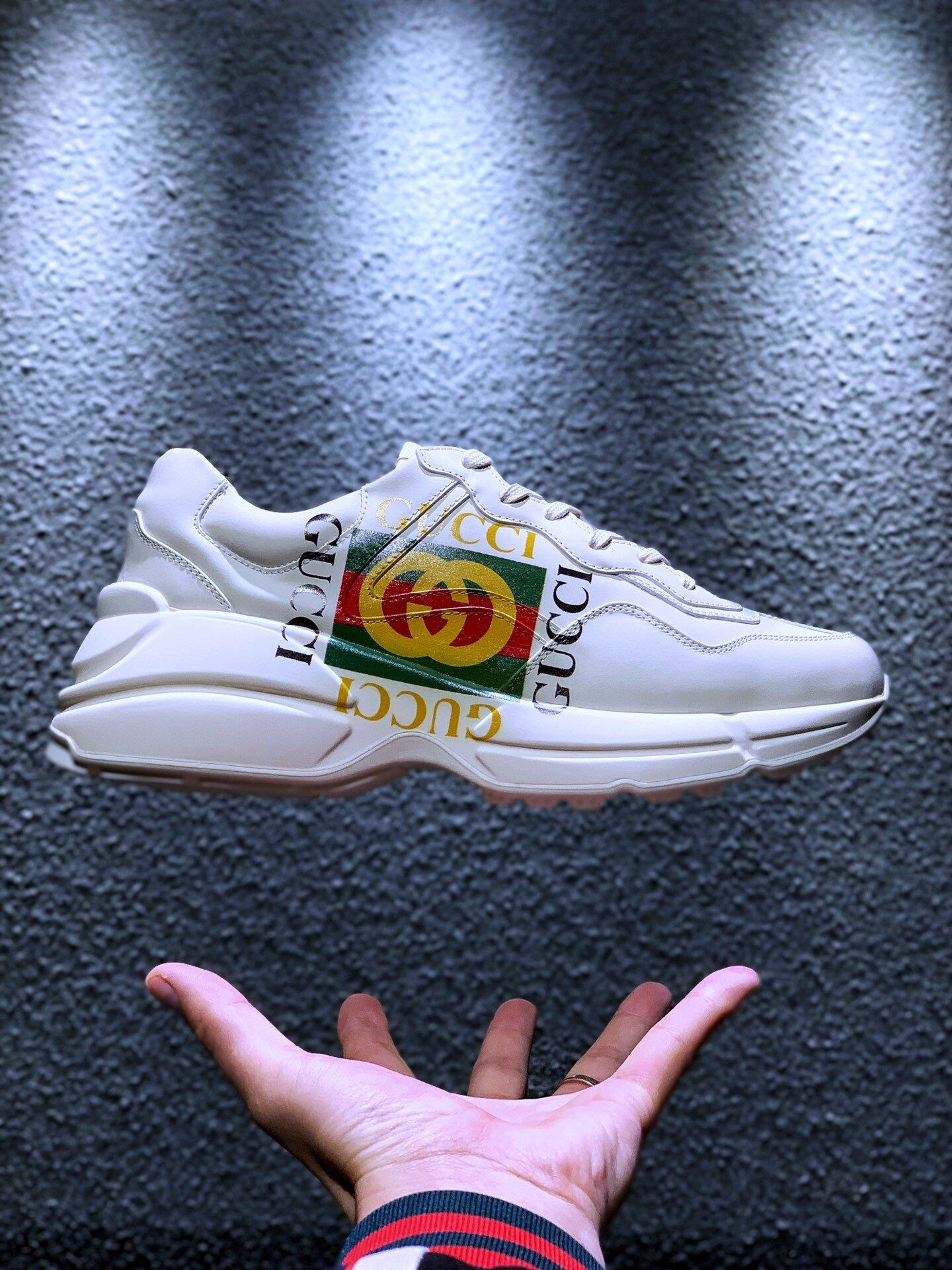 gucci rhyton vintage trainer sneaker