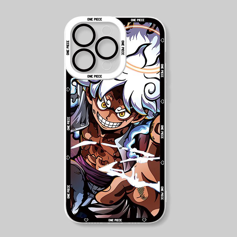 One Piece Cover For iPhone 11 13 14 12 Pro Max XR X XS 7 8 6 6s Plus SE 2020 2022 Casing Transparent Shockproof Soft TPU Clear Case