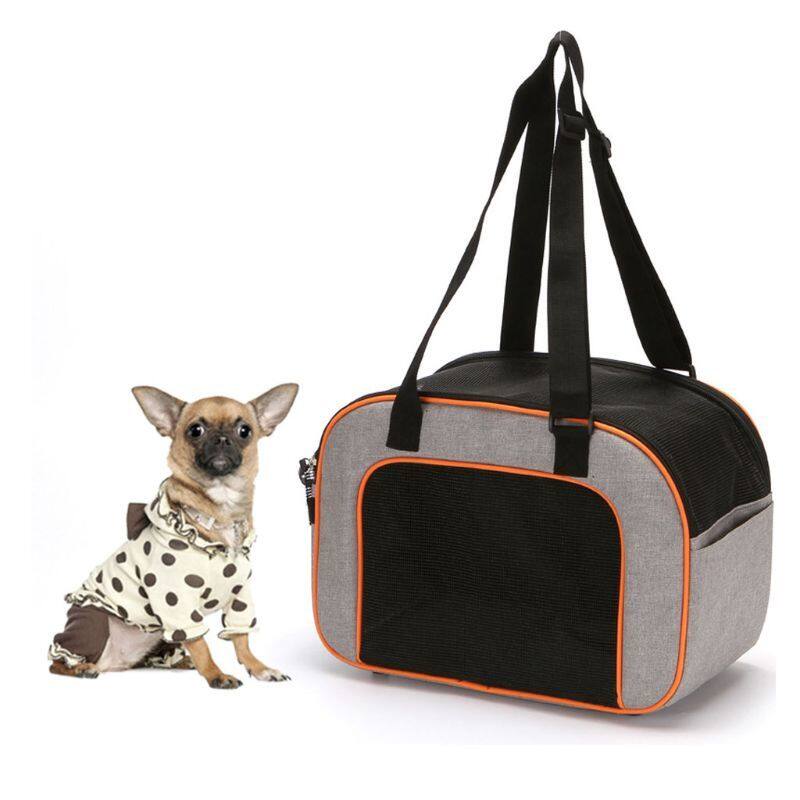 2020 Mới Chó Con Túi Đựng Chó Túi Đeo Vai Ni-lông Túi Xách Mèo Túi Tote Du Lịch Lưới Carry Packportable Gấp Ngoài Trời Thoáng Khí Và Thoải Mái