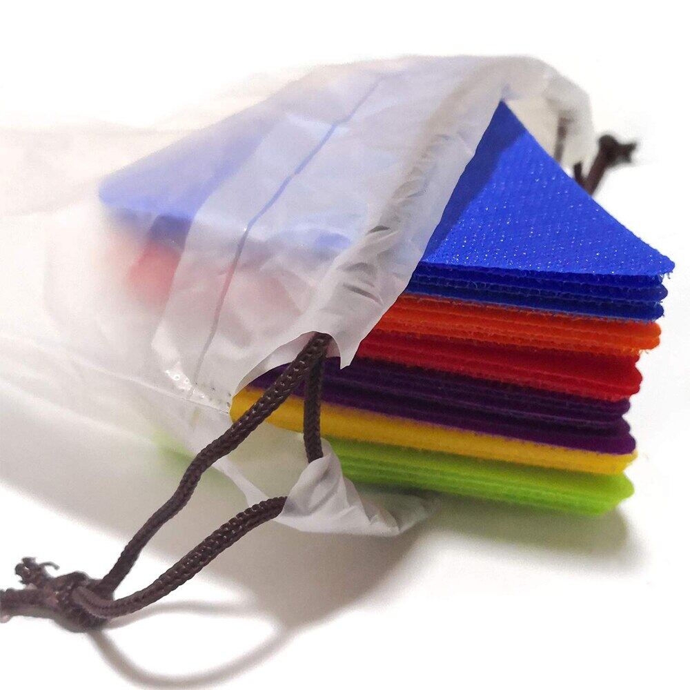 30PCS พรมมาร์คเกอร์จุด Rainbow พรมจุด Marker สำหรับห้องเรียนกีฬาการฝึกอบรมก่อนวัยเรียนใหม่ Dropshipping