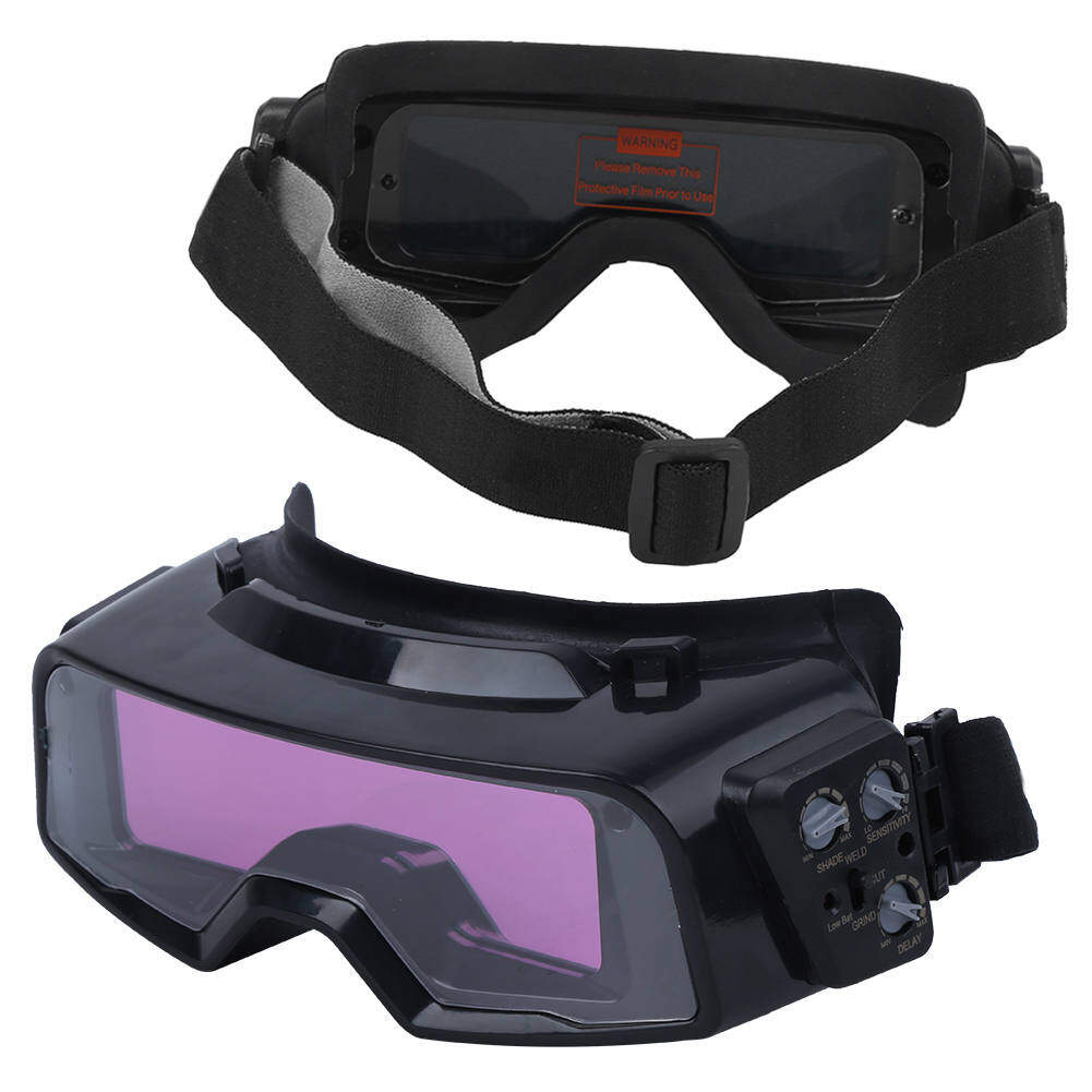Welder Protective Goggles Automatic Dimming Screen Argon Arc Welding Accessories