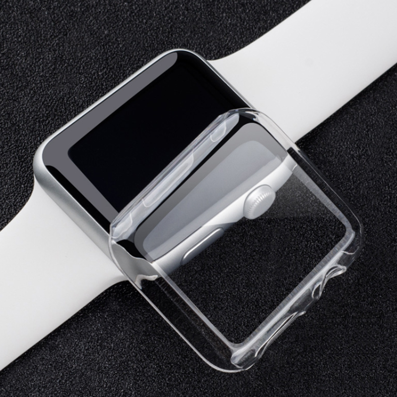 [SmartHere] Ốp PC Cứng Ốp Bảo Vệ Trong Suốt Tương Thích Với Apple Watch 4 40Mm 44Mm