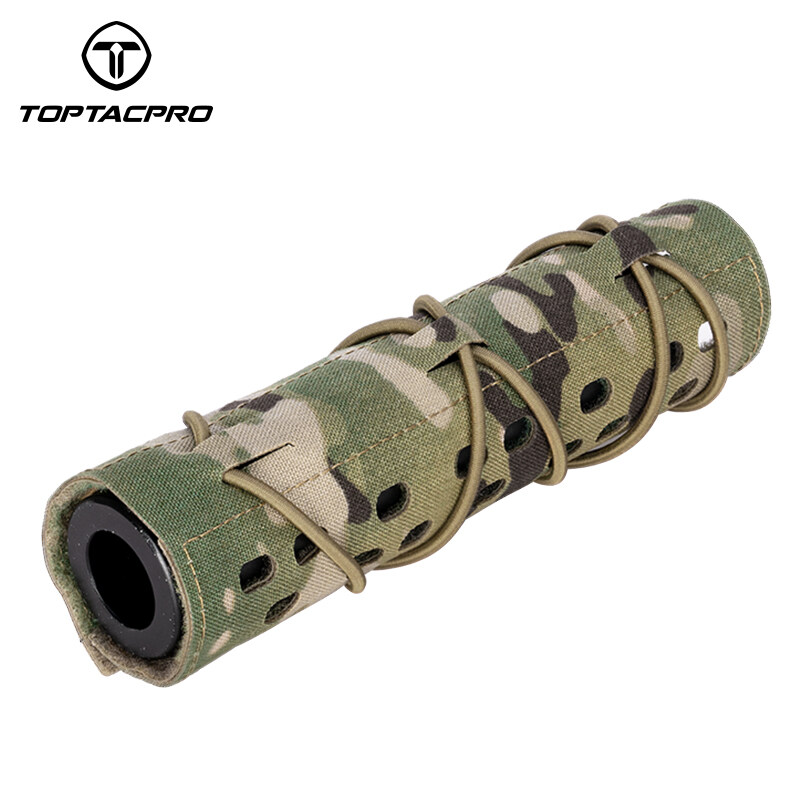 TOPTACPRO Tactical Suppressor Cover 7'' Laser Cut Muffler Heat Shield
