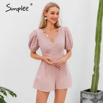 pink ladies jumpsuit