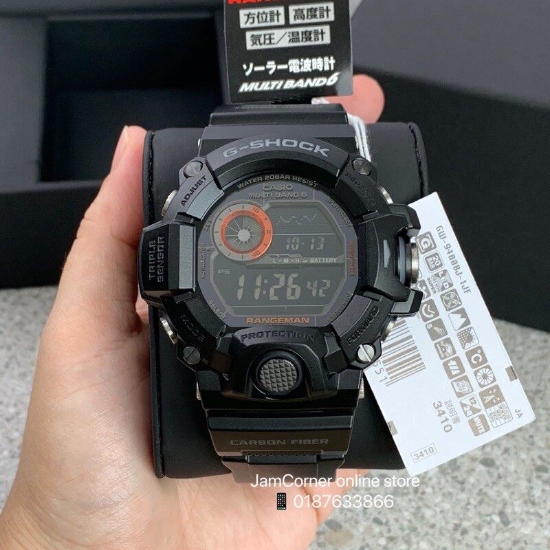 100% ORIGINAL CASIO G-SHOCK Rangeman GW-9400BJ-1JF JAPAN SET MOG