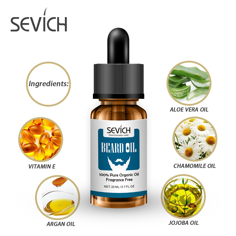 SEVICH Nam Dầu Dưỡng ​Râu 20Ml Râu Essential Lỏng