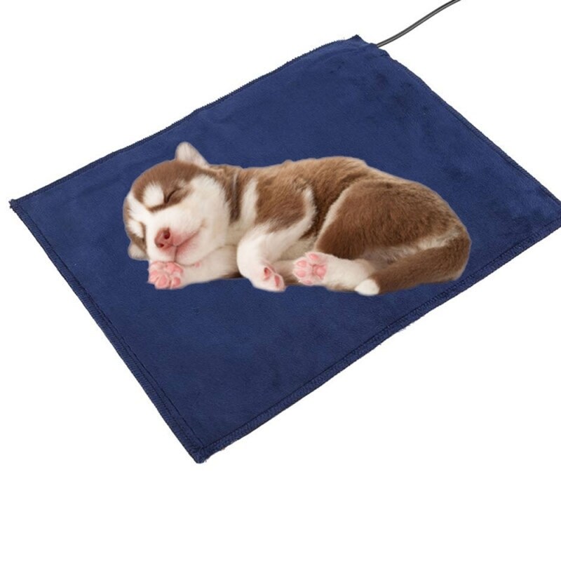 Pet Carer Pet Dog Cat Giường Không Thấm Nước Sưởi Điện Pad Sưởi Ấm Hơn Sofa Đệm Mat Puppy Kitten Sưởi Ấm Chăn Mềm Cũi