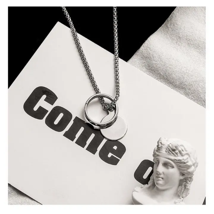 Pendant Necklace Mens Stainless Steel Chain Jewelry On The Neck Realizable Necklaces Gifts For Male Accessories Lazada Singapore - Mens Stainless Steel Pendants